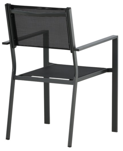 Krzesło ogrodowe Misando aluminium szare  - zdjęcie 11