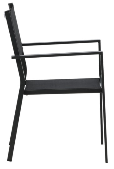 Krzesło ogrodowe Misando aluminium szare  - zdjęcie 13