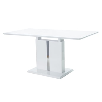 Stół rozkładany Vilar 110-150x75 cm biały