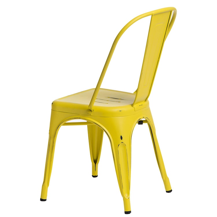 Krzesło Paris Antique żółte  - zdjęcie 4