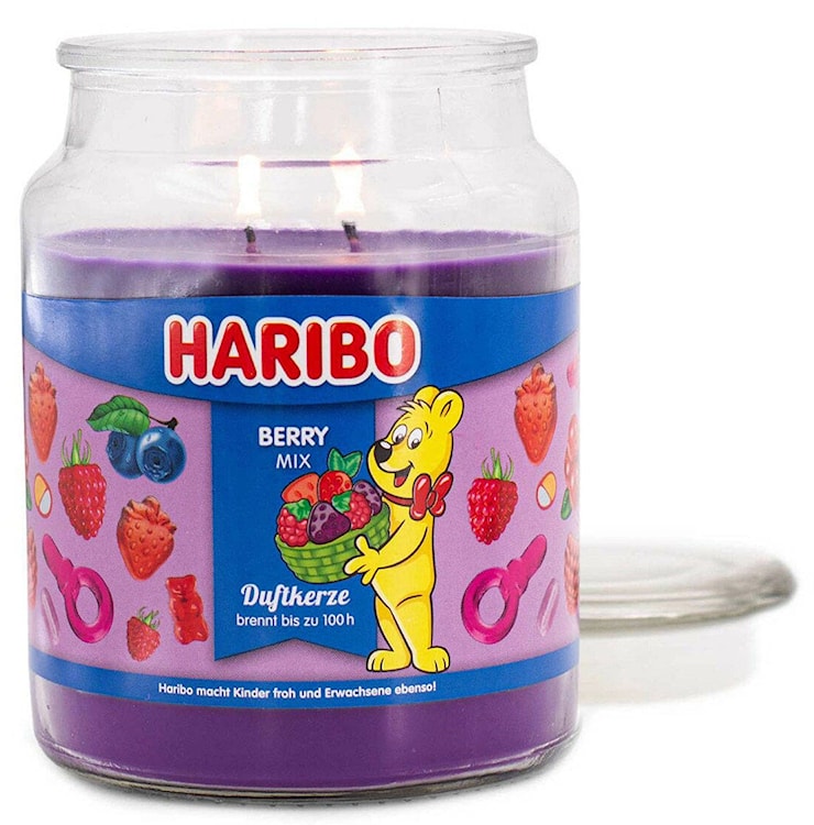 Świeca zapachowa Haribo Berry Mix 510 g  - zdjęcie 2