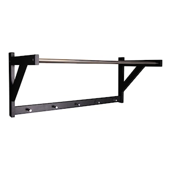 Wieszak ścienny Ponnova czarny