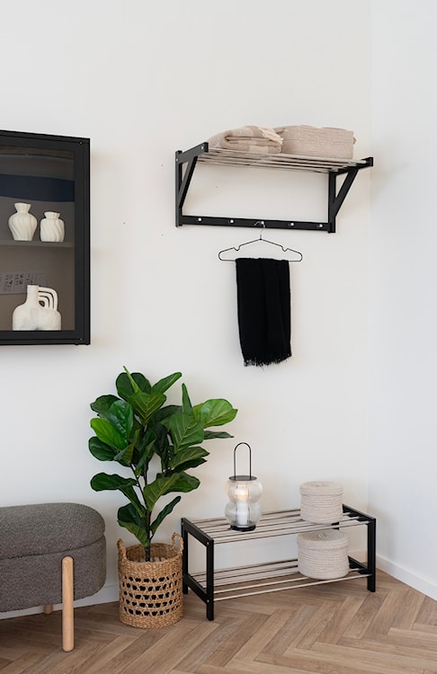 Wieszak ścienny Ponnova czarny  - zdjęcie 2