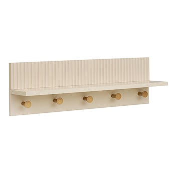 Wieszak ścienny Rocca beżowy