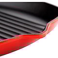 Le Creuset - Patelnia żeliwna grillowa Signature 26 cm czerwona  - zdjęcie 11