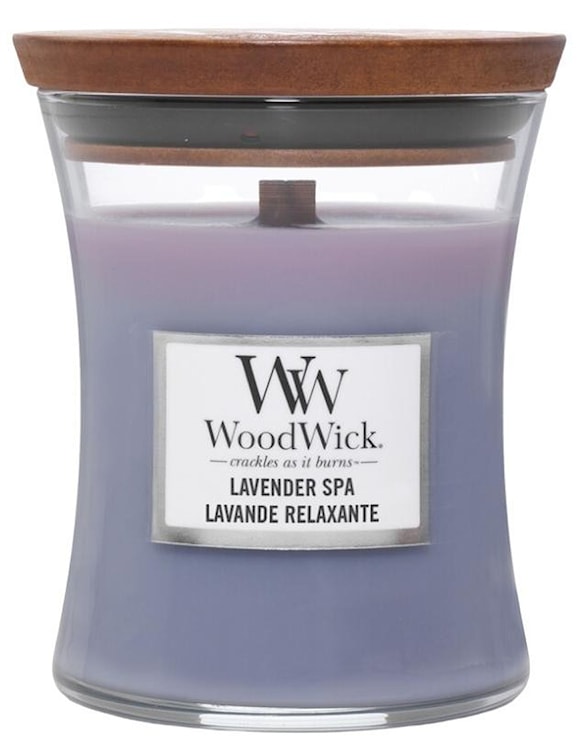 Świeca zapachowa Woodwick Lavender SPA 275 g 