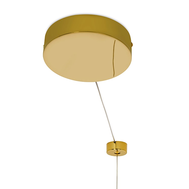 Lampa wisząca Hage LED średnica 50 cm złota  - zdjęcie 3