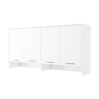 Nadstawka Concept Pro z czterema zamykanymi szafkami 108 cm Biały