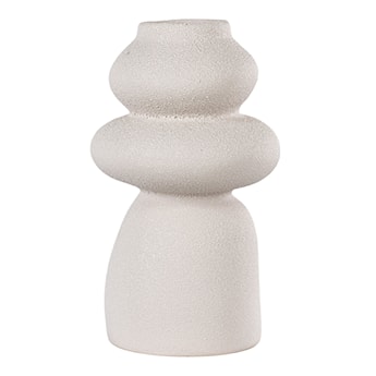 Wazon ceramiczny Velas 26,5 cm beżowy