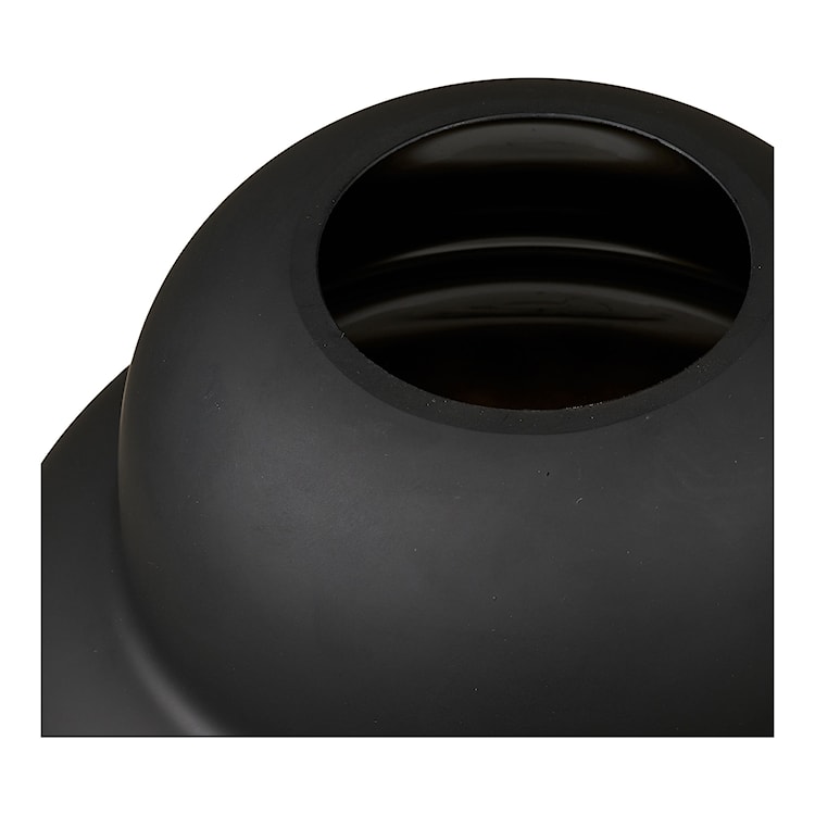 Wazon ceramiczny Velas 20 cm czarny  - zdjęcie 5