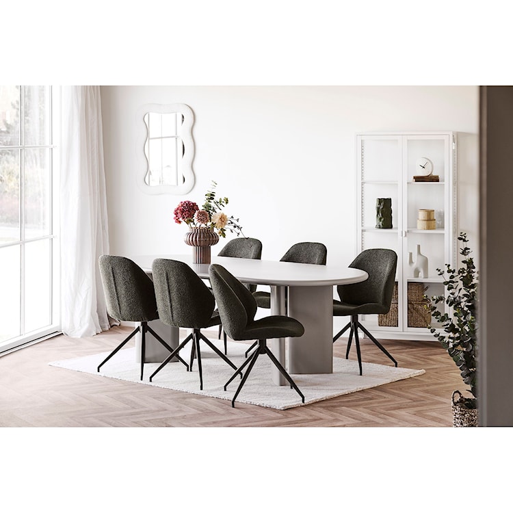Wazon szklany Coveric 27 cm brązowy  - zdjęcie 3