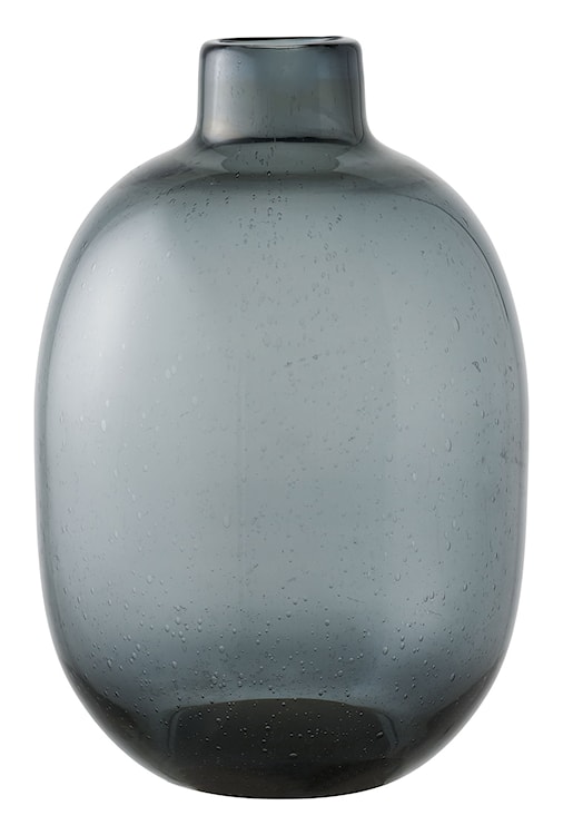 Wazon szklany Nipoted 35 cm szary 