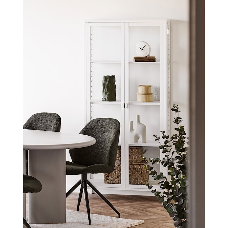 Wazon ceramiczny Velas 25,5 cm ciemnozielony  - zdjęcie 4