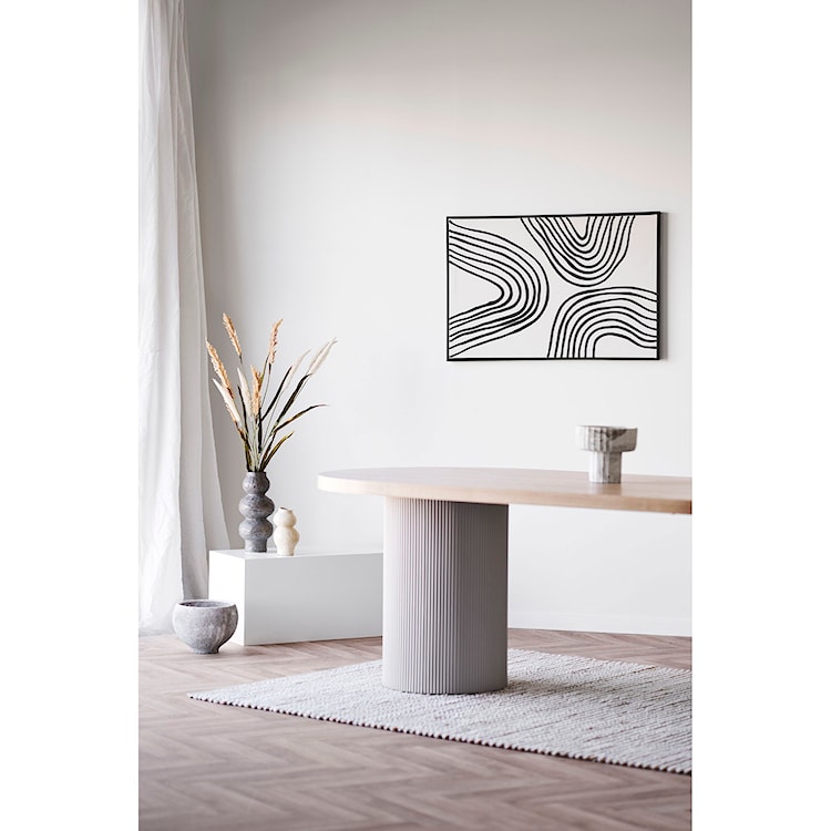 Wazon ceramiczny Hipply 19,5 cm beżowy  - zdjęcie 3