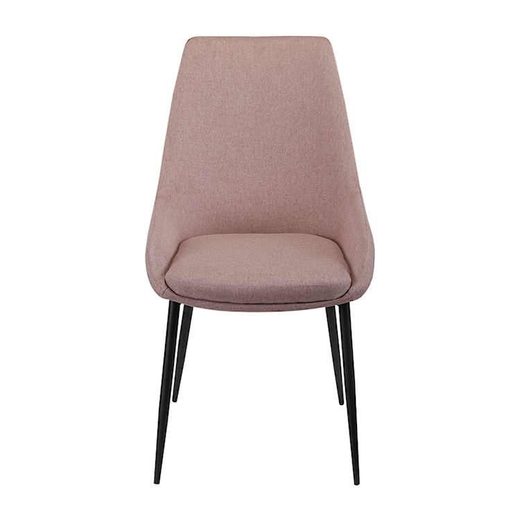 Krzesło tapicerowane Nerrom różowa plecionka wodoodporna  - zdjęcie 2