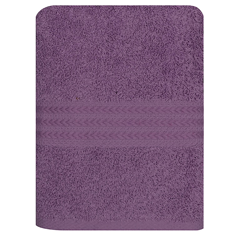 Ręcznik do rąk Bainrow 50/90 cm liliowy  - zdjęcie 2