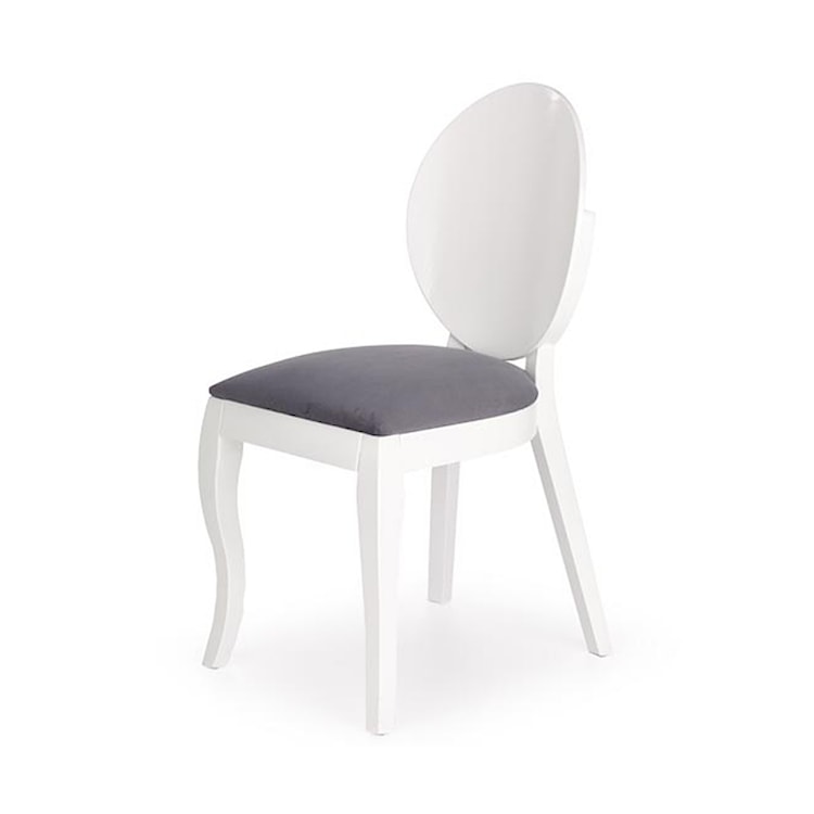 Krzesło Asumen biało - szare  - zdjęcie 2