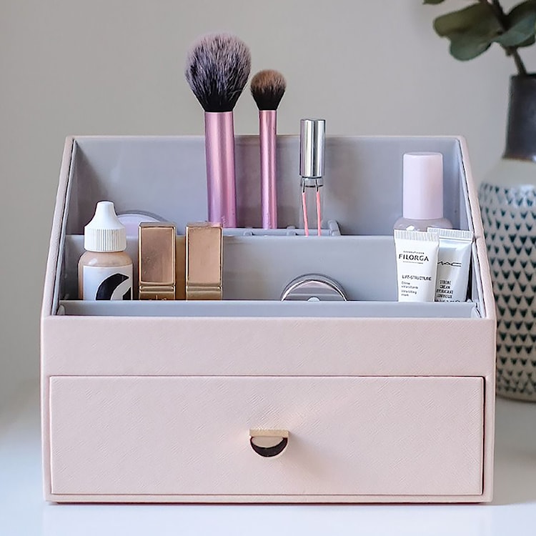 Organizer Makeup Organiser różowy  - zdjęcie 2