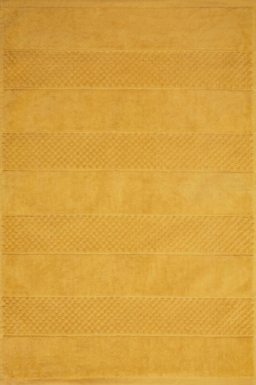 Dywanik łazienkowy Jessi z bawełny 50x70 cm musztardowy 