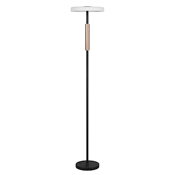 Lampa podłogowa Celeste LED brązowo-czarna