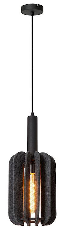 Lampa wisząca Rollo 31 cm pomarańczowa  - zdjęcie 2