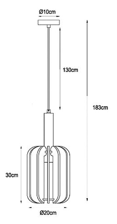 Lampa wisząca Rollo 31 cm pomarańczowa  - zdjęcie 8