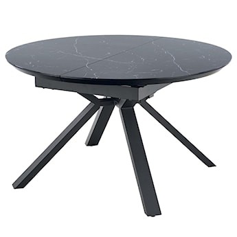 Stół rozkładany Obstatly 130-180x130 cm marmur