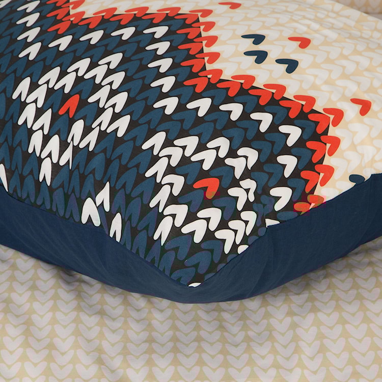 Pościel świąteczna Nordic 200x140 cm wielokolorowa  - zdjęcie 5