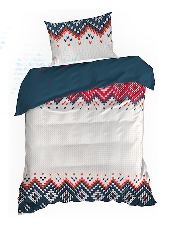 Pościel świąteczna Nordic 200x140 cm wielokolorowa 