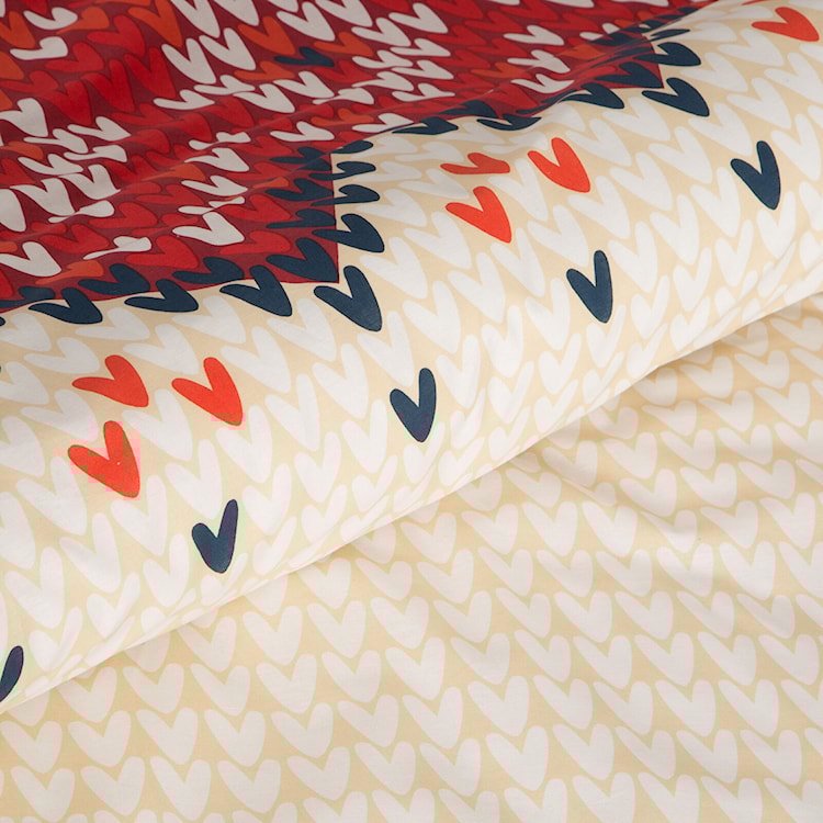 Pościel świąteczna Nordic 200x140 cm wielokolorowa  - zdjęcie 4