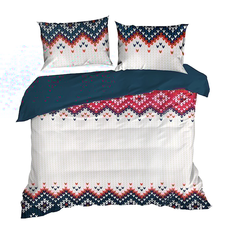 Pościel świąteczna Nordic 200x160 cm wielokolorowa 