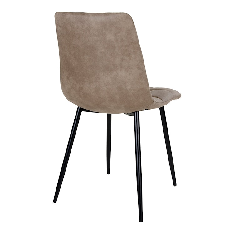 Krzesło tapicerowane Kirme jasnobrązowe  - zdjęcie 6