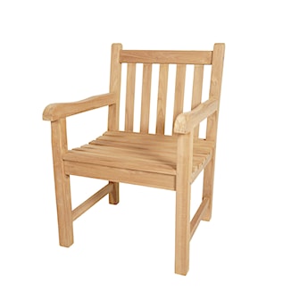 Krzesło ogrodowe Larley z drewna tekowego