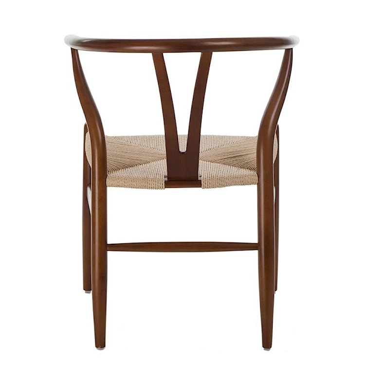 Krzesło Wicker brązowe  - zdjęcie 5