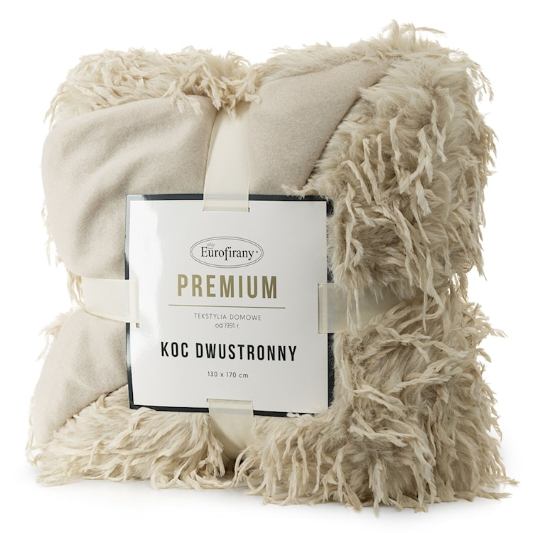 Koc Adore 170x130 cm beżowy 