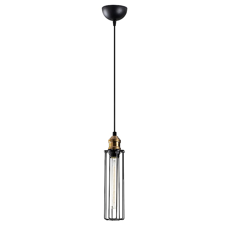 Lampa sufitowa Sirarer industrialna średnica 8 cm czarna