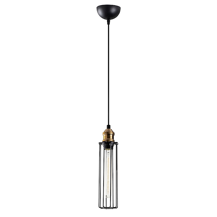 Lampa sufitowa Sirarer industrialna średnica 8 cm czarna 