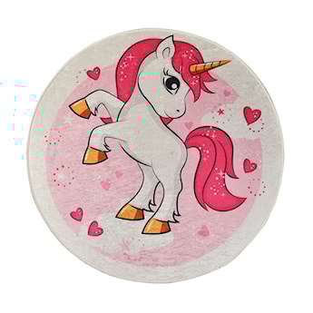 Dywan do pokoju dziecięcego Dinkley Pony średnica 140 cm