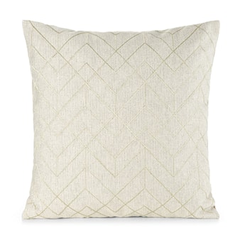 Poszewka Mila 45x45 cm kremowo-złota