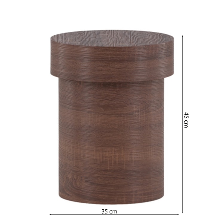 Stolik kawowy Adwoode okrągły średnica 35 cm  - zdjęcie 7
