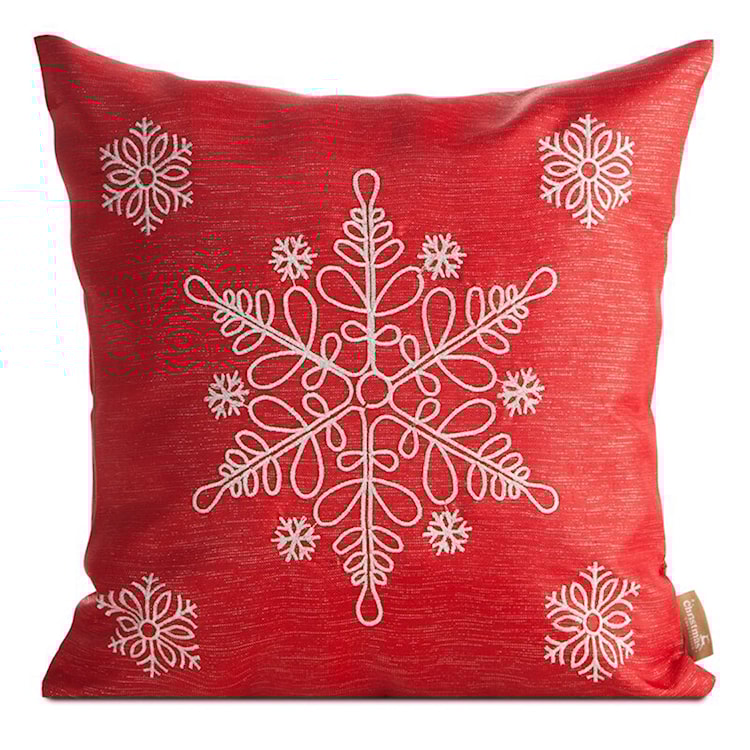 Poszewka na poduszkę Taxony 45x45 cm czerwona 