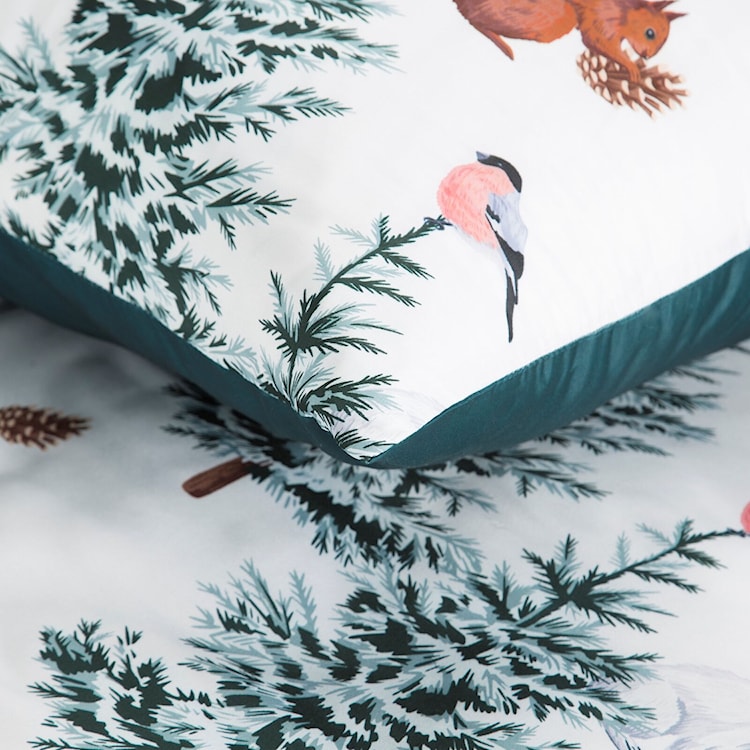 Pościel świąteczna Roland 200x160 cm wielokolorowa  - zdjęcie 4