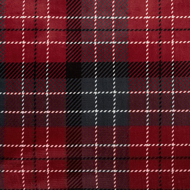 Koc świąteczny Novarle 150x200 cm zielono-czerwony  - zdjęcie 5