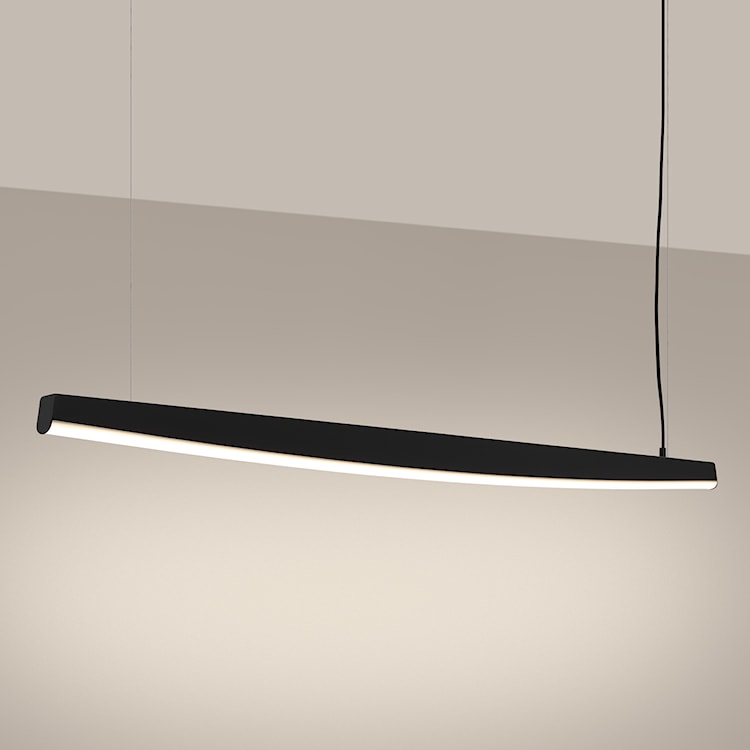 Lampa wisząca Jorun LED 150 cm czarna 3000K  - zdjęcie 6