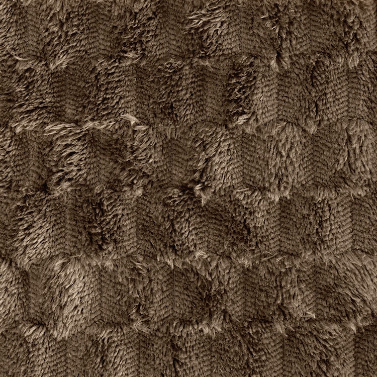 Koc Cindy 220x200 cm ciemnobrązowy  - zdjęcie 4