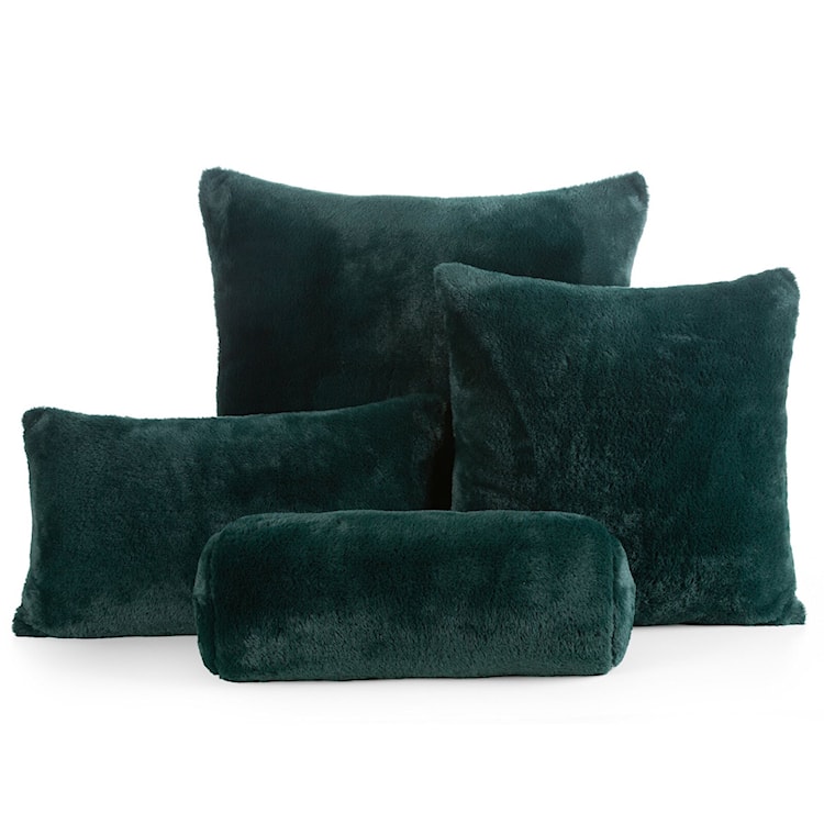 Poszewka Nina 50x30 cm ciemnozielona  - zdjęcie 2