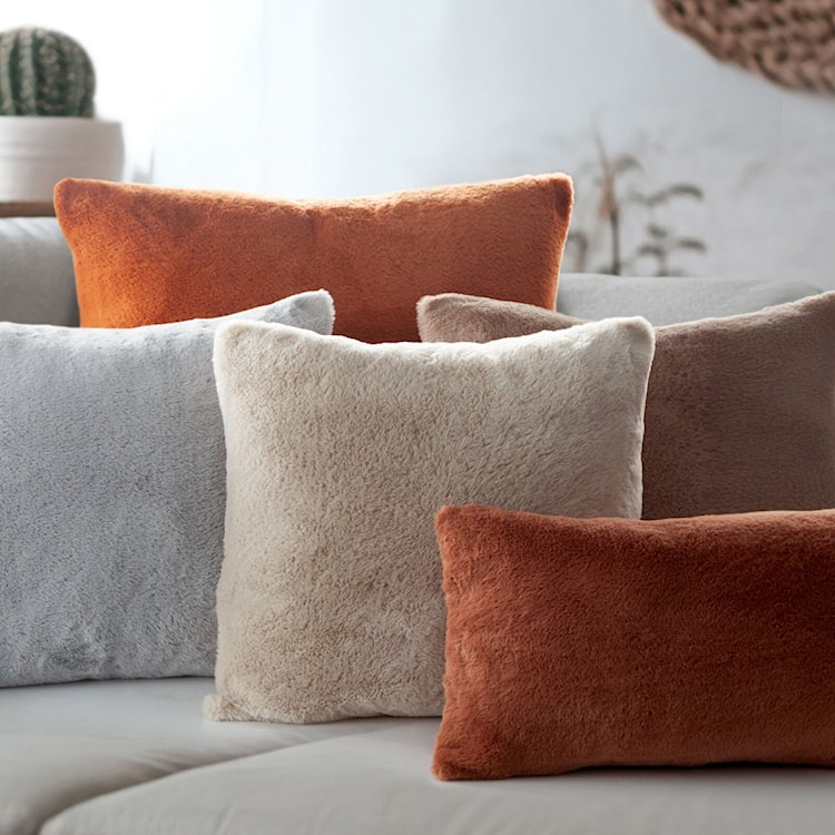 Poszewka Nina 50x30 cm ceglasta  - zdjęcie 2