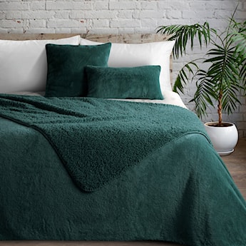 Narzuta Nina 240x200 cm butelkowa zieleń