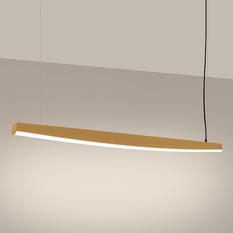 Lampa wisząca Jorun LED 150 cm złota 3000K  - zdjęcie 6