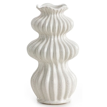 Wazon Sequis ceramiczny biały